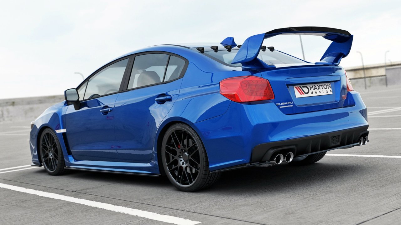 Rear Side Splitters Subaru Wrx Sti