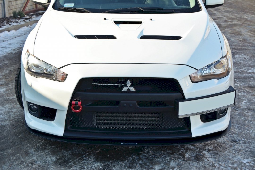 Front Racing Splitter V.3 Mitsubishi Lancer Evo X