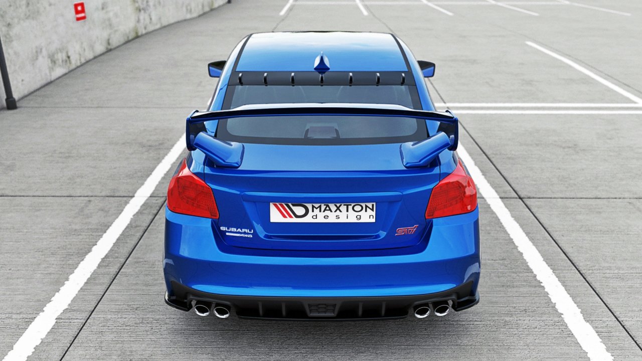 The Extension Of Rear Window Subaru Wrx Sti