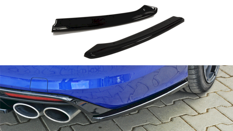 Rear Side Splitters Vw Golf Mk7 R Estate (2013-2016)