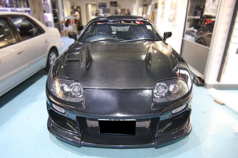 93-98 Supra MK4 JZA80 DU Type Front bumper - Carbonetics