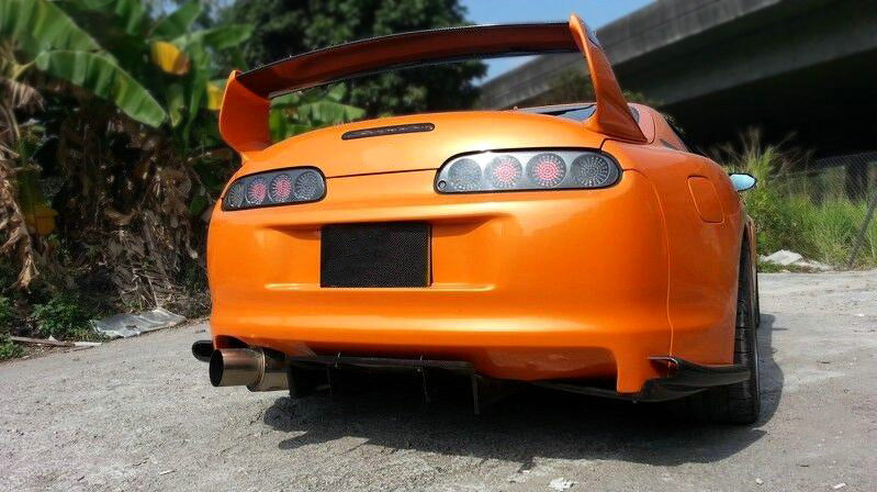 93-98 Supra MK4 JZA80 3000GT TR Type Rear bumper - Carbonetics
