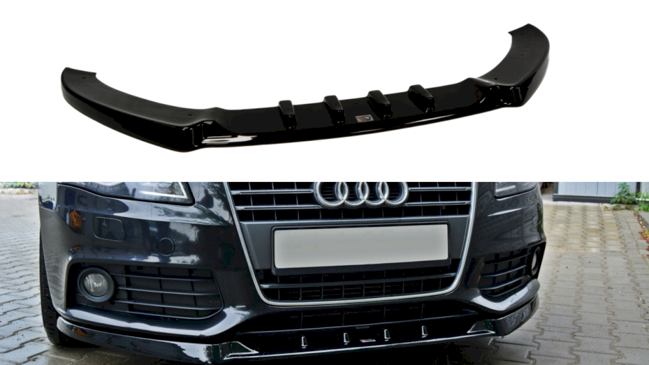 Front Splitter V.1 Audi A4 B8 (Preface) (2007-2011)