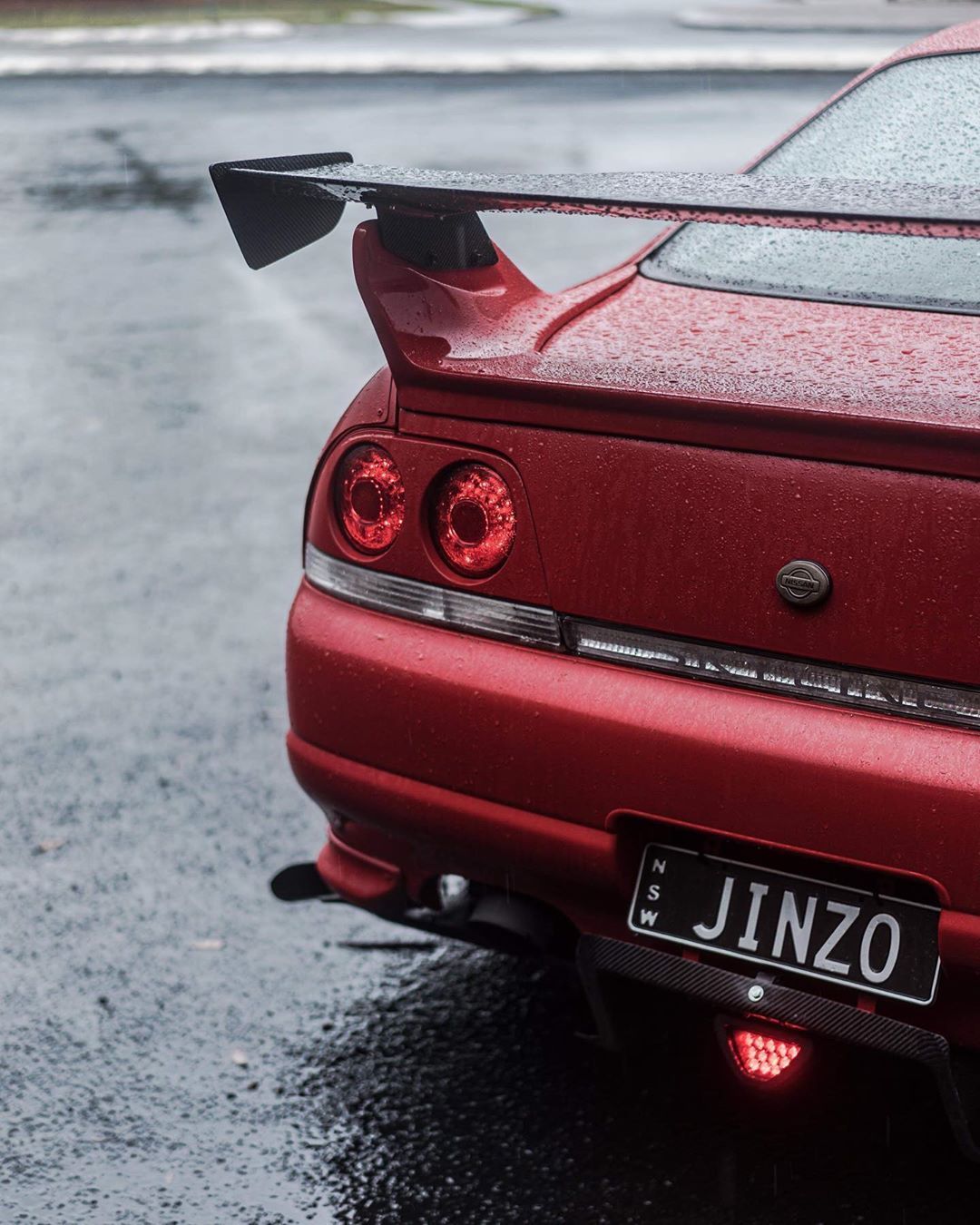 1995-1998 Nissan Skyline R33 Gtr/gts Bee-R Style Gt Spoiler Accessories