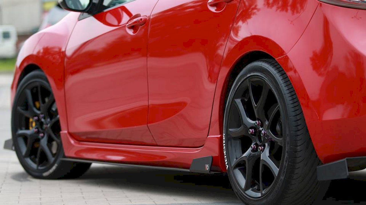 Racing Side Skirts Diffusers Mazda 3 Mk2 Mps