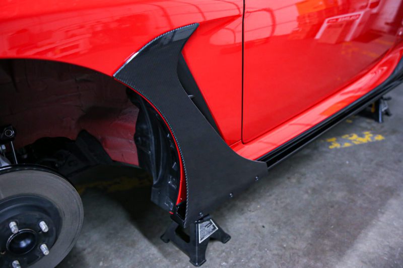 HKS TYPE-S SIDE SKIRT W. FENDER GARNISH For 22- BRZ ZD8 GR86 ZN8