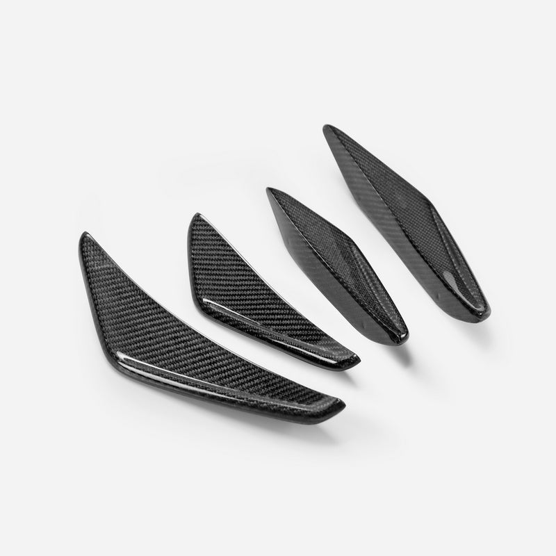 Lotus Evora Gt4 Type Front Bumper Canards 4Pcs