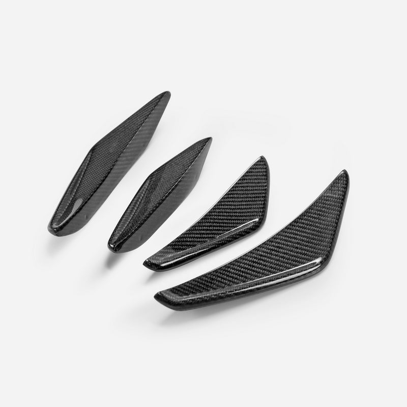 Lotus Evora Gt4 Type Front Bumper Canards 4Pcs