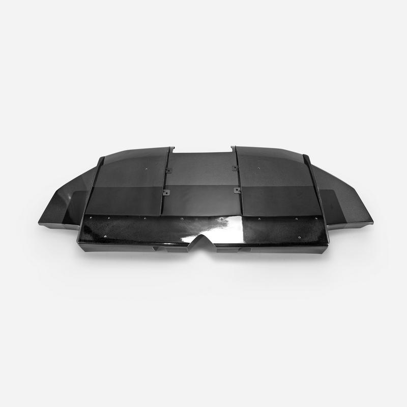 Civic Type R Fk8 Vrsar1 Style Rear Diffuser 2017+ Accessories