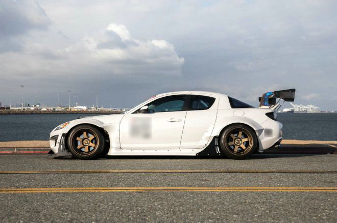 RX8 SE3P RB Style Rear Duckbill Spoiler