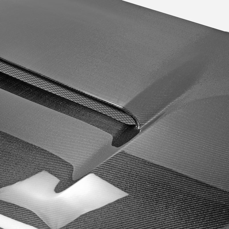 Subaru Wrx Vbh S4 Oe Type Carbon Vented Hood