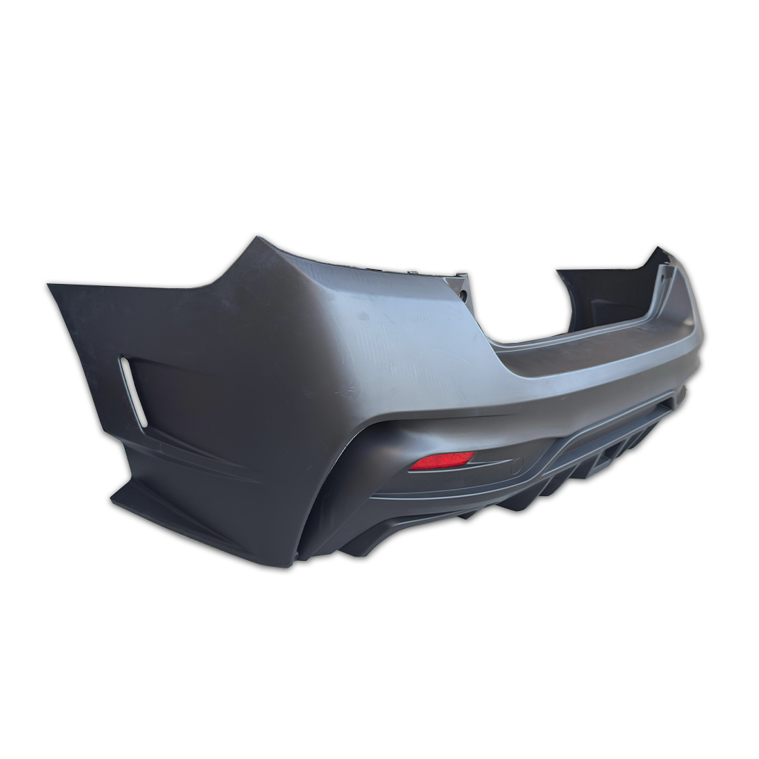 Plastic ABS VRS ARISING II Style Rear Bumper For Subaru Impreza VA WRX S4 & WRX STI Sedan