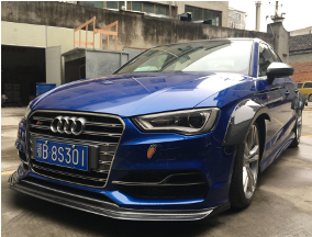 2013-2016 Audi S3 Sedan Bkss Style Front Lip Accessories
