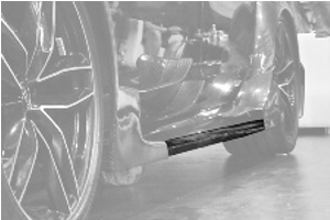 2015-2017 Audi Rs6 Dtm Replica Side Skirts Underboards 2 Sets Accessories