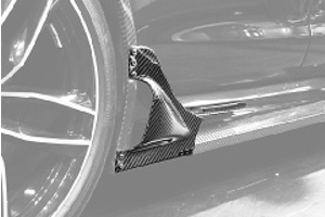 2015-2017 Audi Rs6 Dtm Replica Side Skirts Canards Accessories