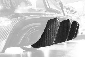 2015-2017 Audi Rs6 Dtm Replica Rear Diffuser Fins Accessories
