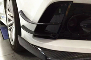 2014-2017 Audi Rs7 Abt Style Front Canards Accessories