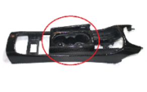 2008-2015 Audi R8 V8 V10 Spyder & Coupe Lhd Rhd Center Console Cup Holder Surround Cover Trim