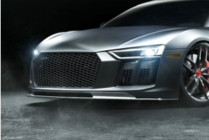 2016-2018 Audi R8 Coupe & Spyder V10 Plus Vorsteiner Vrs Aero Style Front Lip Accessories