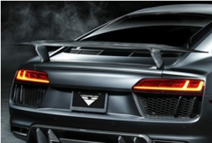 2016-2018 Audi R8 Coupe V10 & Plus Vorsteiner Vrs Aero Style Rear Wing Accessories