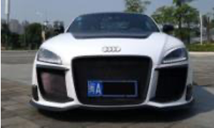 2007-2014 Audi Tt Tts Mk2 Gemini Design Style Front Bumper Accessories