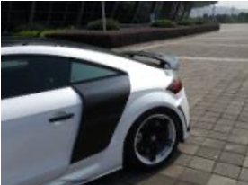 2007-2014 Audi Tt Tts Mk2 Gemini Design Style Rear Door Replacement Accessories