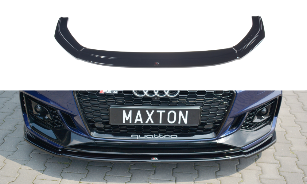 Front Splitter V.2 Audi Rs4 B9 (2017-Up)