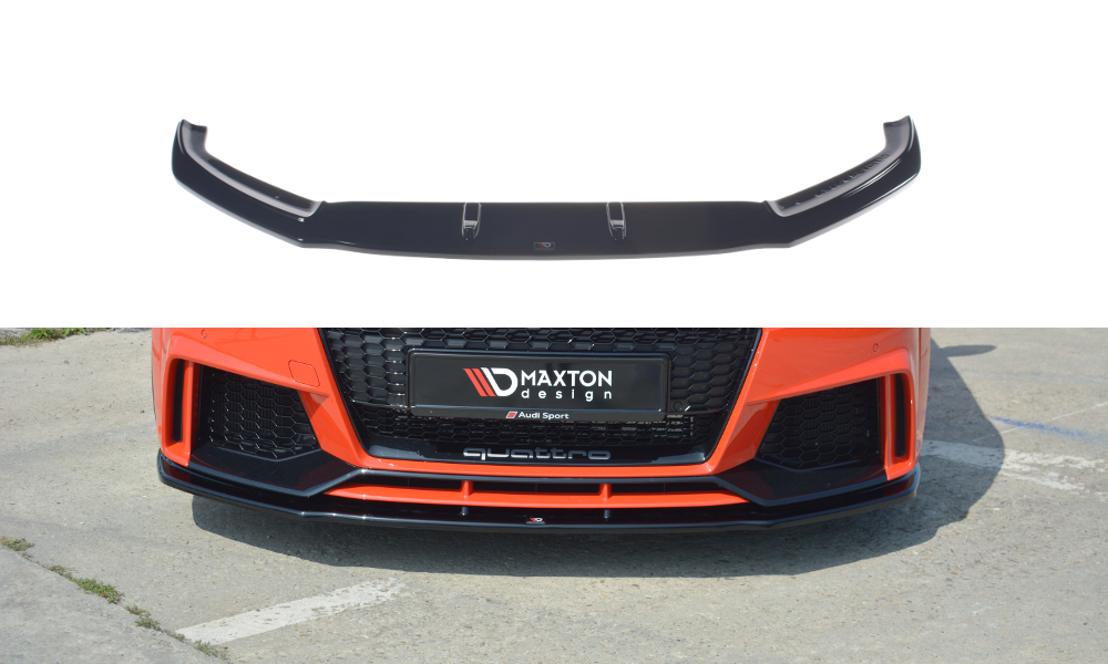 Front Splitter V.1 Audi Tt Mk3 (8S) Rs (2016-Up)