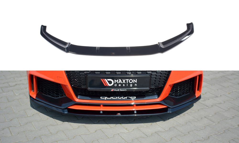 Front Splitter V.2 Audi Tt Mk3 (8S) Rs (2016-Up)