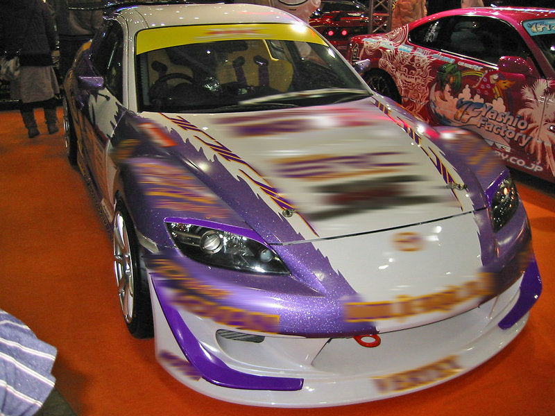 RX8 SE3P VTX1 Style front bumper (No fog light hole)