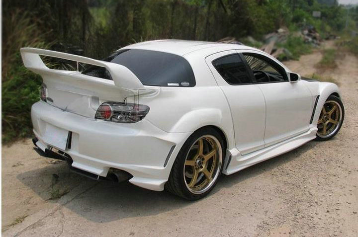 RX8 SE3P JR Type rear bumper