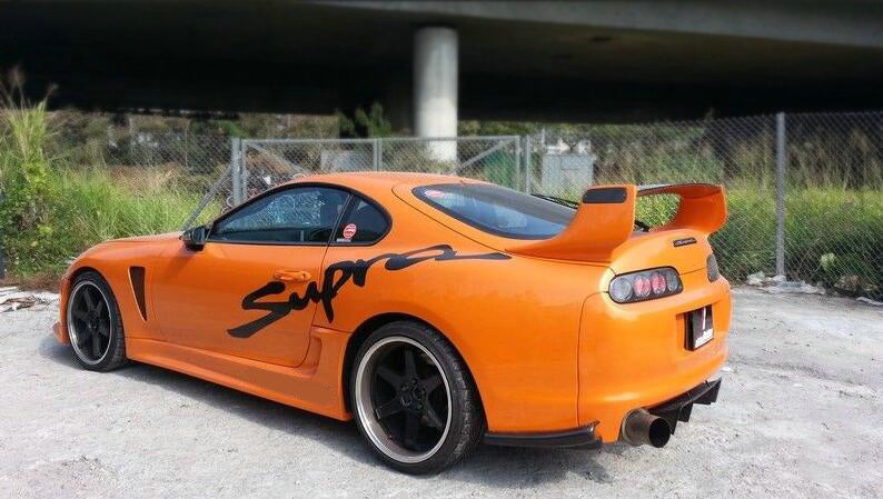 93-98 Supra MK4 JZA80 DU Type Rear bumper - Carbonetics