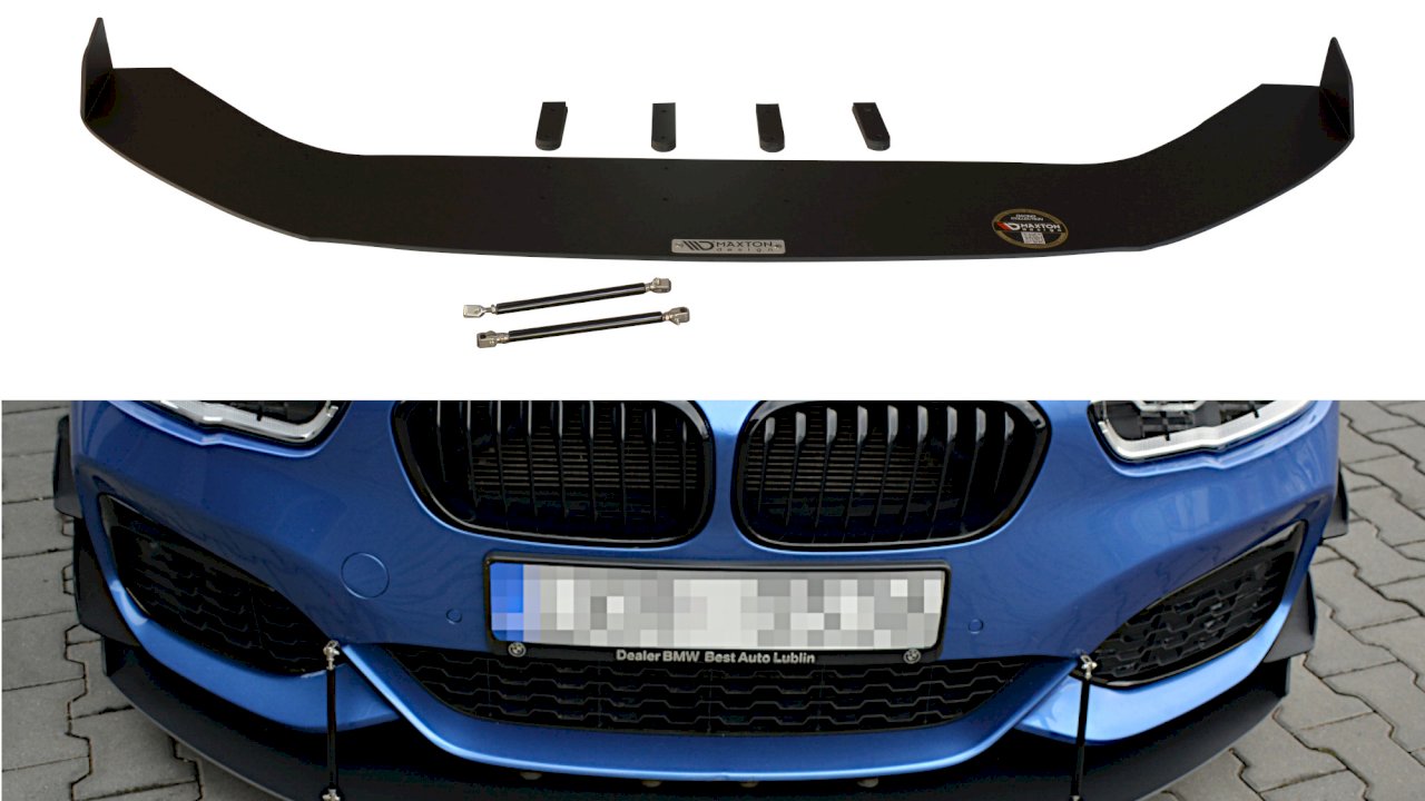 Front Racing Splitter V.2 Bmw 1 F20/f21 M-Power Facelift (2015-19)