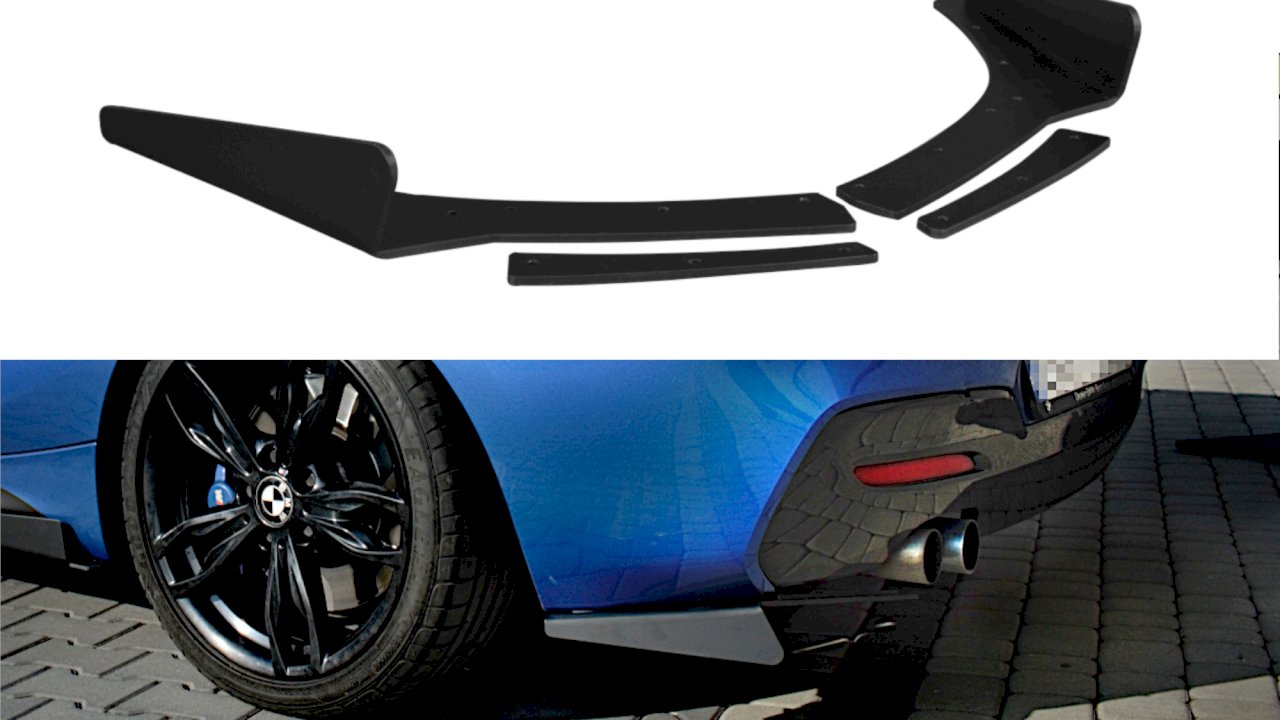 Rear Side Splitters Bmw 1 F20/f21 M-Power Facelift (2015-19)