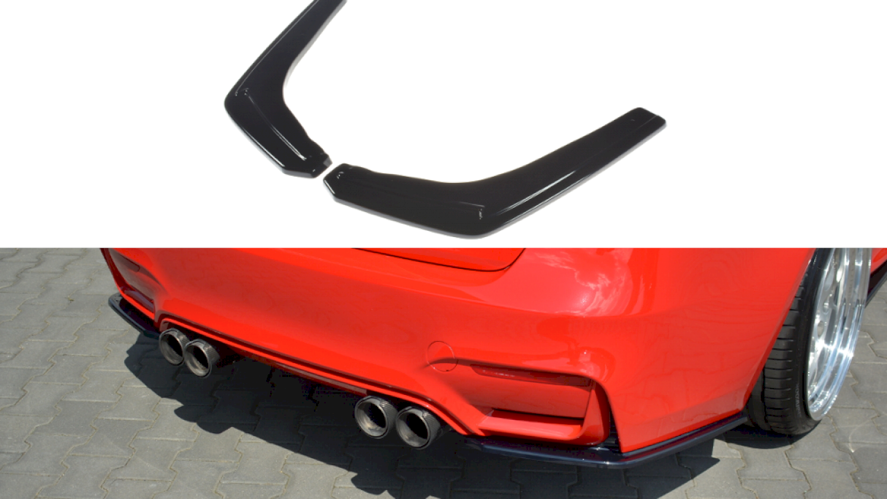 Rear Side Splitters V.1 Bmw M3 F80 (2014-18)