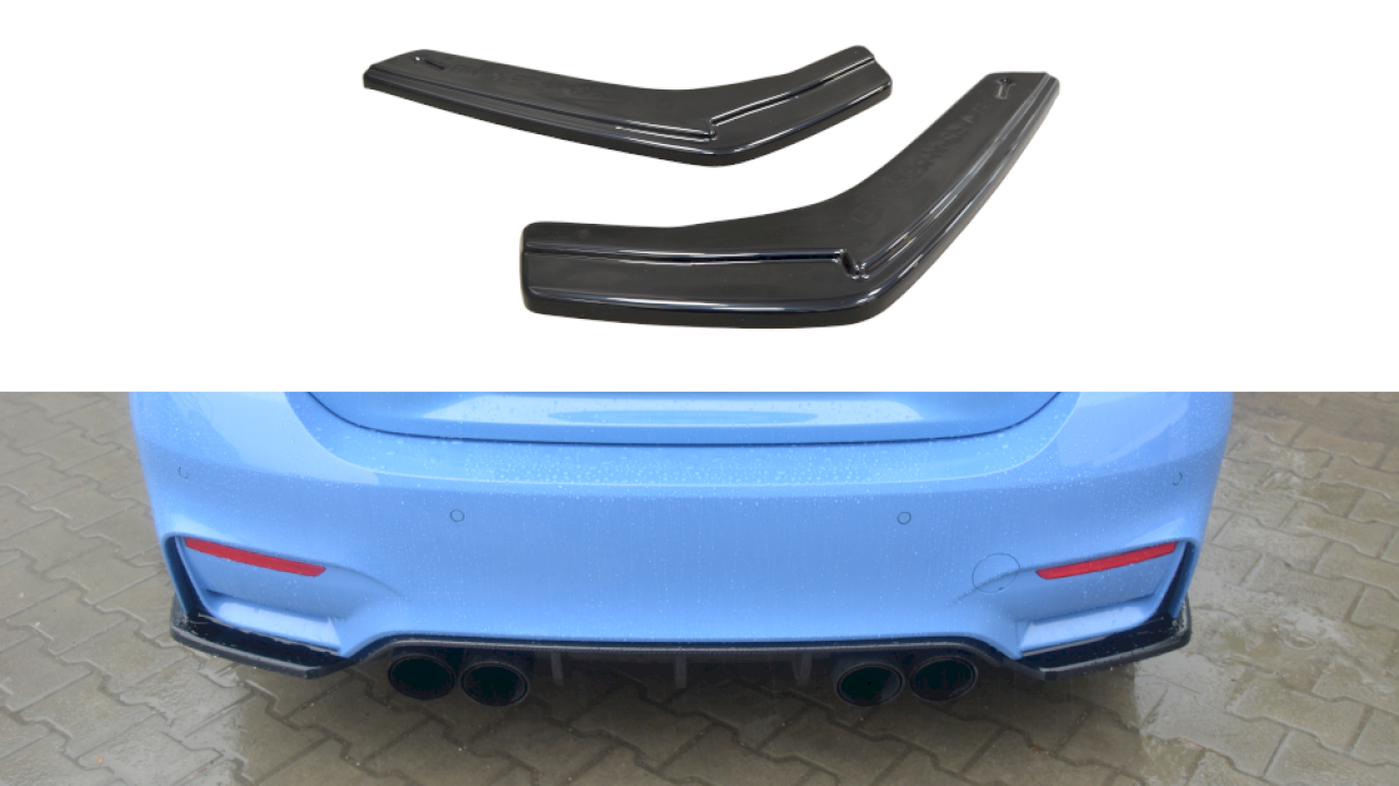 Rear Side Splitters Bmw M4 F82 (2014-20)