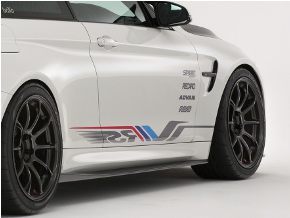 2014-2017 Bmw F82 F83 M4 Vs Side Skirts Extention Accessories