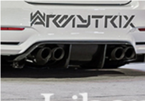 2014-2017 Bmw F80 M3 F82 F83 M4 Lb Performance Style Rear Diffuser Accessories