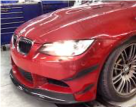 2007-2011 Bmw 3 Series E9X M3 Karztec Style Front Canard (4Pcs) Accessories