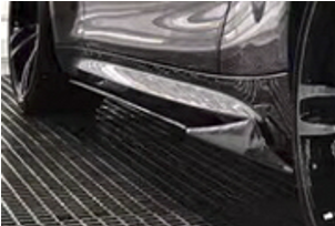 2016-2018 Bmw F87 M2 Mtc Design Style Side Skirt Extension Accessories