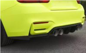 2014-2015 Bmw F80 M3 F82 F83 M4 Vorsteiner Style Rear Diffuser Accessories