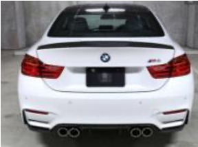 2014-2017 Bmw F80 M3 F82 F83 M4 3D Style Rear Diffuser Accessories