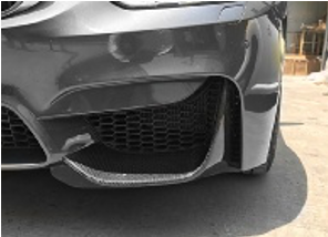 2014-2015 Bmw F8X M3 M4 M Performance Style Front Bumper Addon Accessories