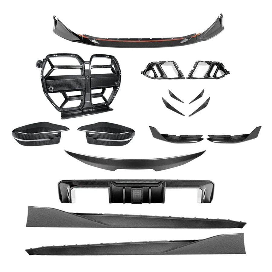 BMW G82 M4 Apex RS Pre-Preg Carbon Body Styling Kit - Carbonetics