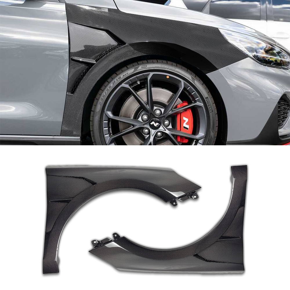 Carbon Front Fenders (Hatch) for Hyundai i30N 2021+ N Spec
