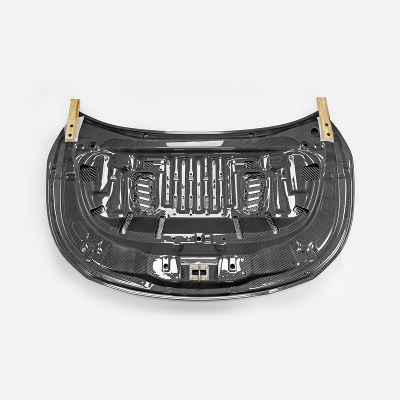 Corolla GR Circuit Edition Hood with vents (Dry carbon) - Carbonetics