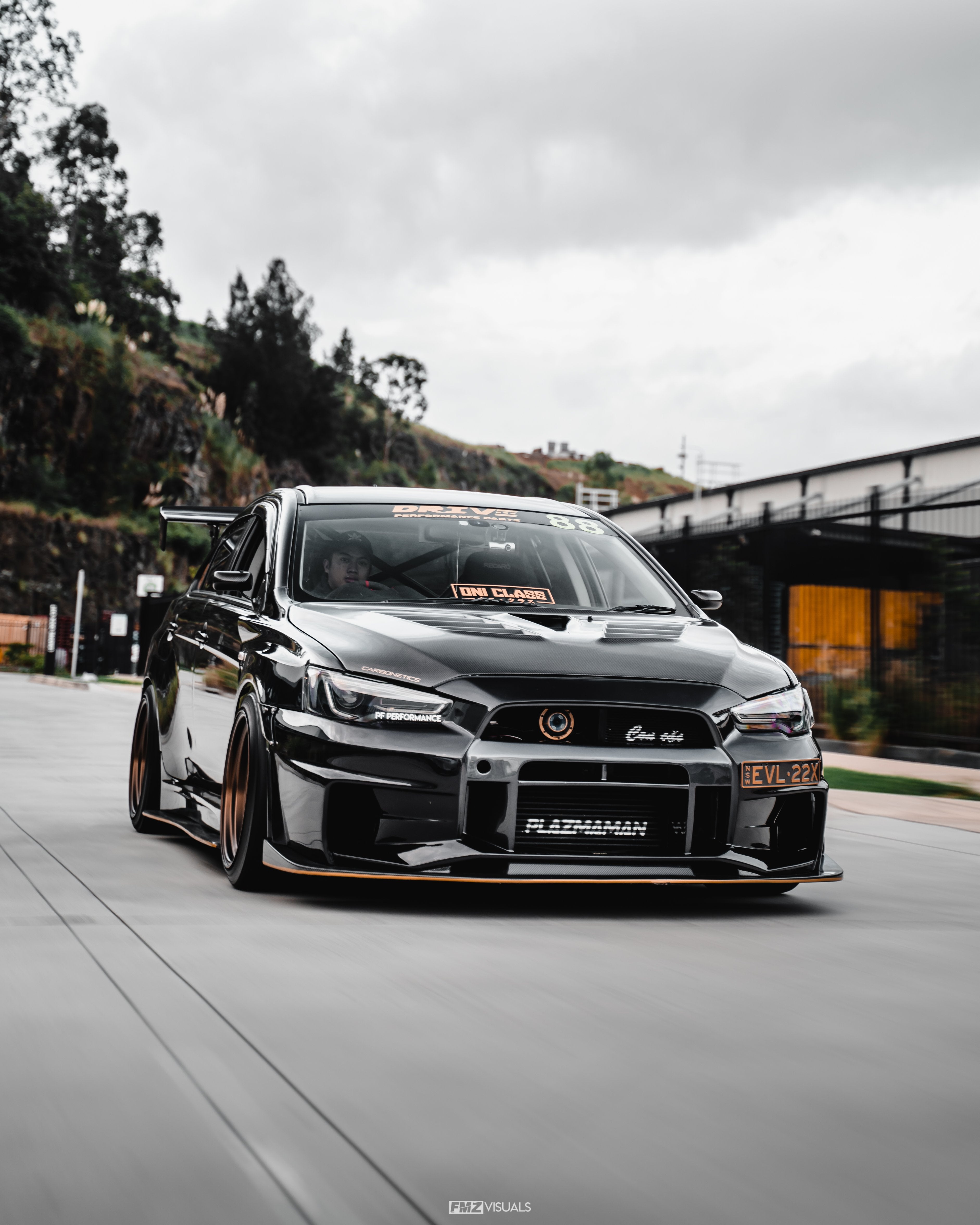 2008-2012 Mitsubishi Lancer Evolution Evo X Vs 17 Ver. Ultimate Front Bumper Accessories