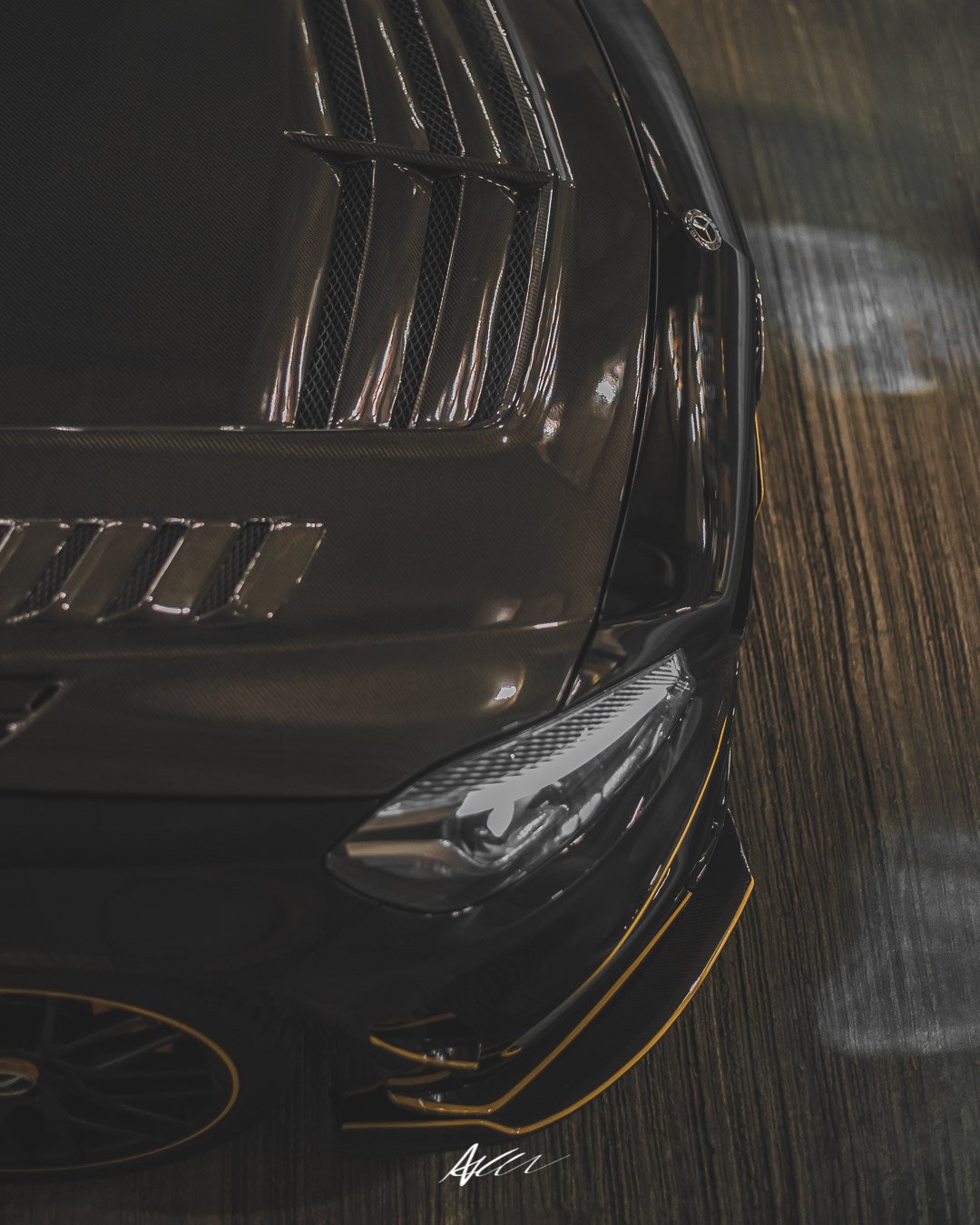 2012-2014 Mercedes Benz A Class W176 A-Class & A45 Vs Hood Accessories