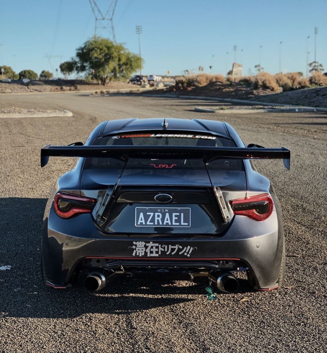 Gt86 Ft86 Zn6 Frs Brz Zc6 Gdy X Rb Ver.1 Gt Wing W/ Metal Bracket Accessories