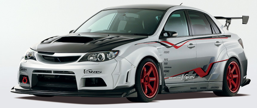 2008-2014 Subaru Impreza Gvb Grb Sti Vs Wide Body Ver. Front Bumper Accessories